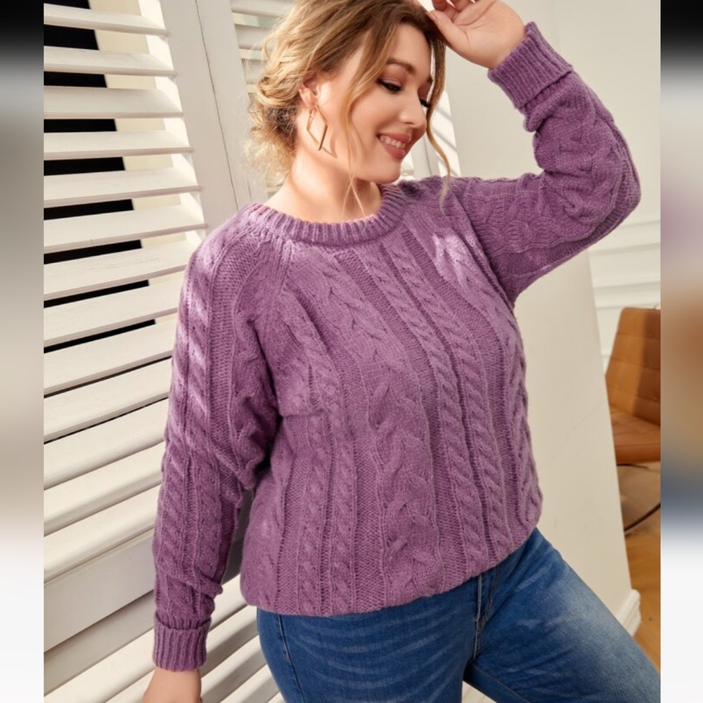 Soft Cable Knit Sweater